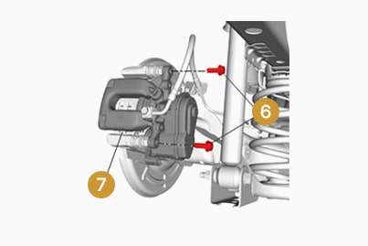 Rear Front disk brake installation