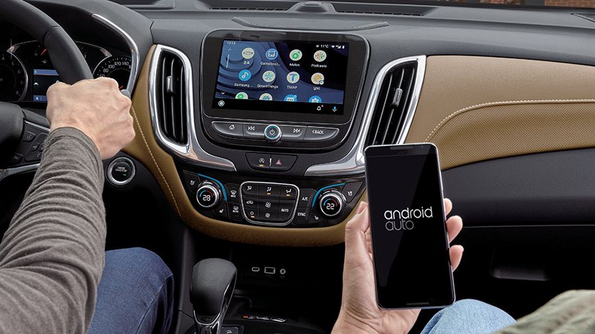 2022 Chevrolet Equinox Photography: Android Auto