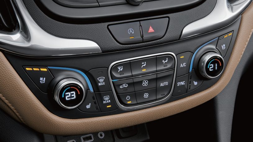 2022 Chevrolet Equinox Photography: Individually Controlled Air Conditioner